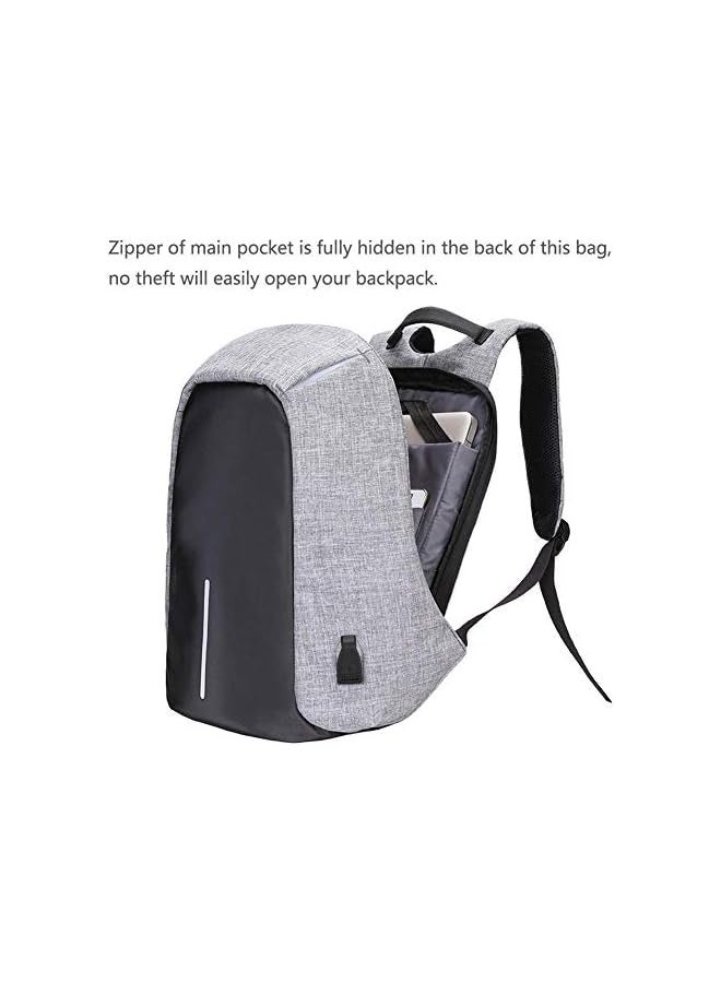 Travel Backpack For Laptop With USB Charging Port, Large Capacity And Waterproof