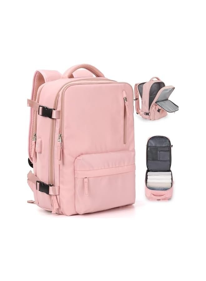 Large Travel Backpack Carry on Flight Approved Laptop Work Business Backpack for Women Men