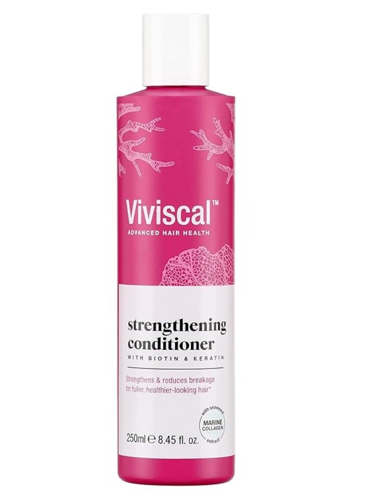 Viviscal Hair Strengthening Conditioner with Biotin, Keratin & Marine Extracts - 250ml