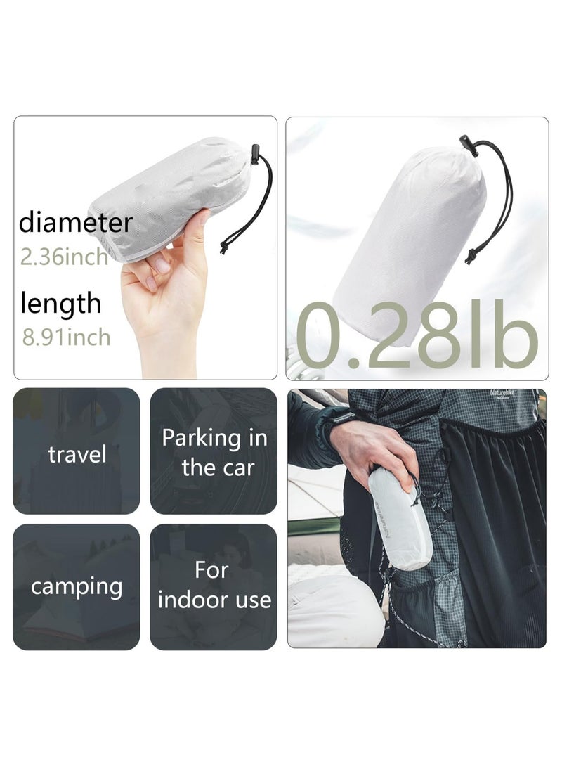 Sleeping Bag Adult Sleep Sack Travel Sleep Sack Travel Sheets Liner Ultra-Light 4.51oz Camping Sheet for Backpacking Hotel Hostels Comfy & Easy Care Full-Length with Compression Sack
