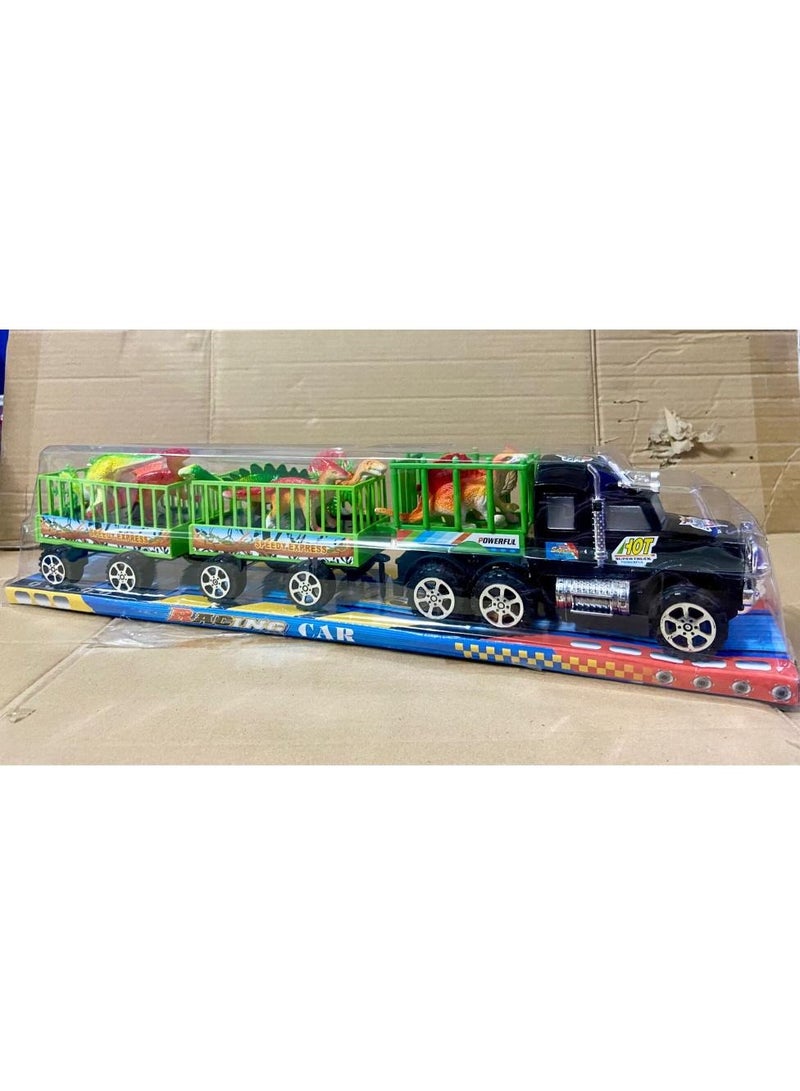 Large size Animal Cage Truck Wild Animal Towing Truck