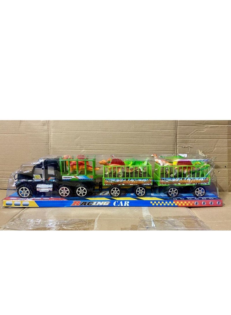 Large size Animal Cage Truck Wild Animal Towing Truck