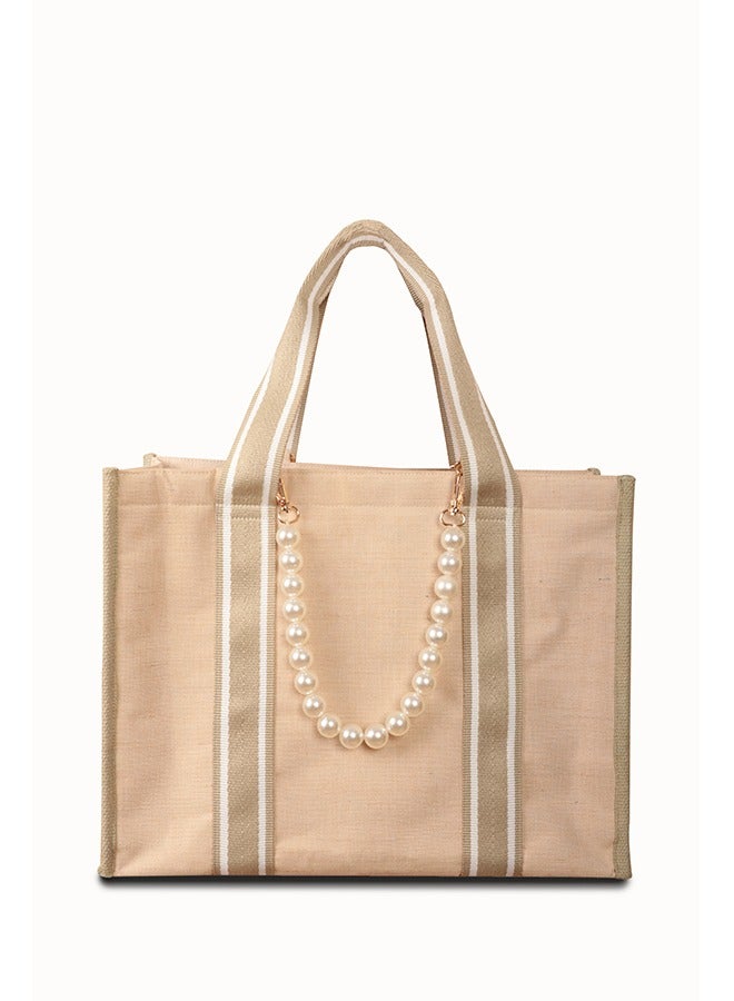 Reign Dual Handle Tote Bag Natural