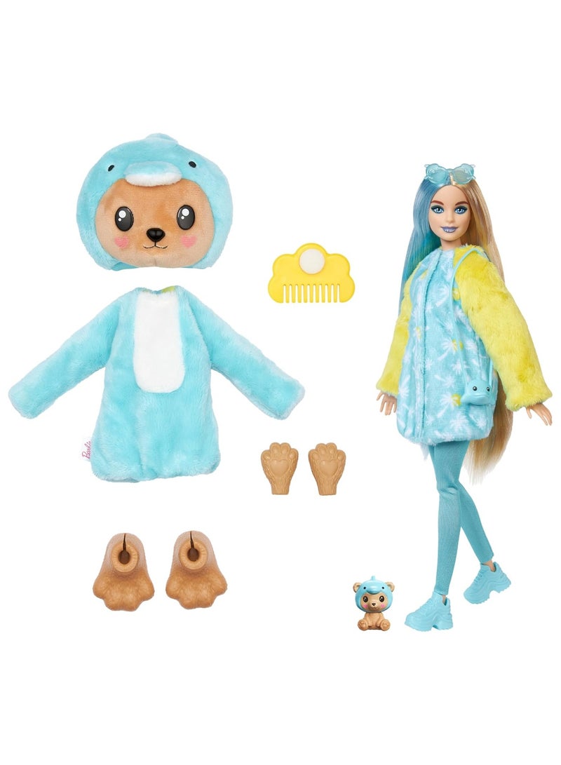 Barbie Cutie Reveal Costume Doll - Teddy in Dolphin