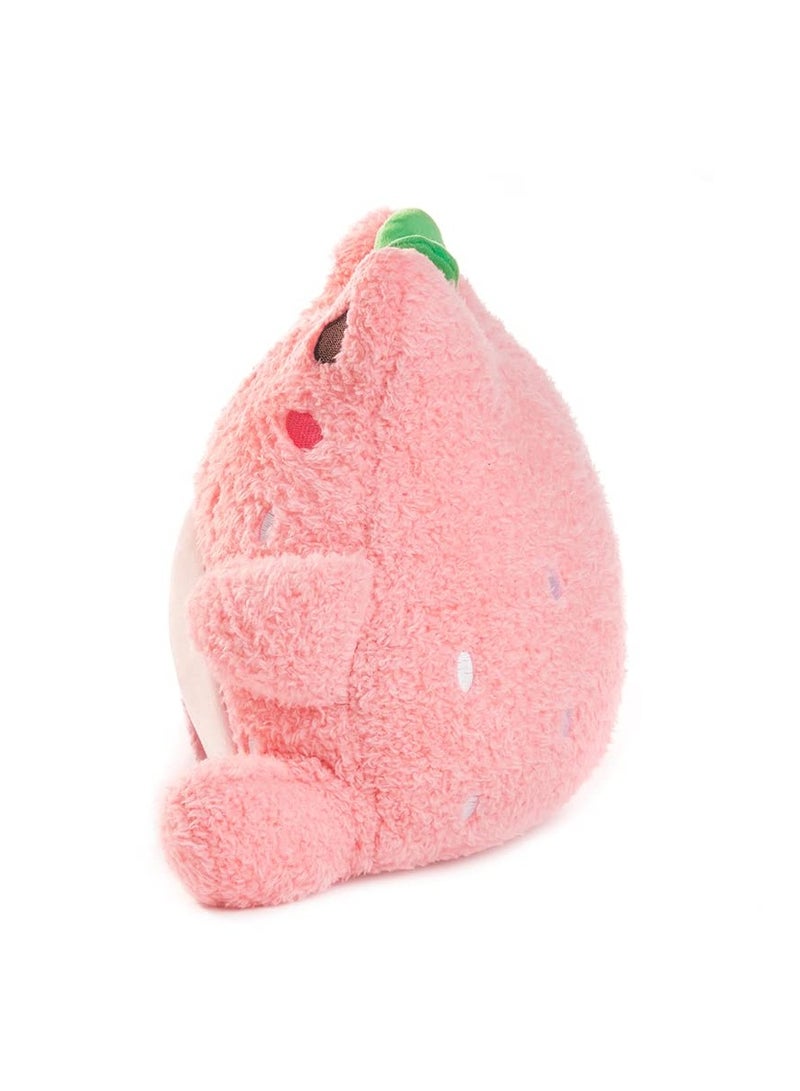 Kawaii Strawberry Froggie 9 Inch Soft Plush Toy Collectible Stuffed Animal