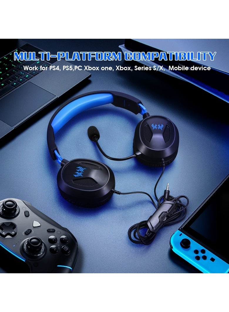 KOTION EACH G3100 Stereo Bass Gaming Headset With Omni Directional Mic Compatible For Mobile Phone Laptop And PC