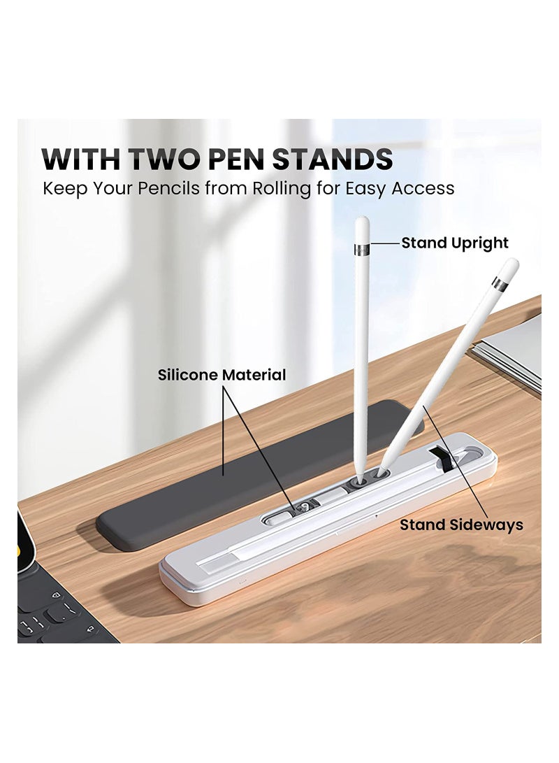 Apple Pencil 1st Generation Case -  Wireless Charging & Magnetic Storage Box, Compatible with 1st Gen Only, Perfect for On-the-Go Charging