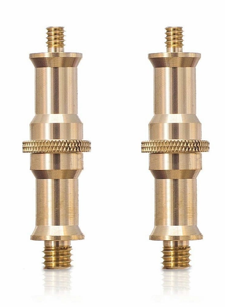 2 PCS Male Threaded Tripod Adapter (1/4