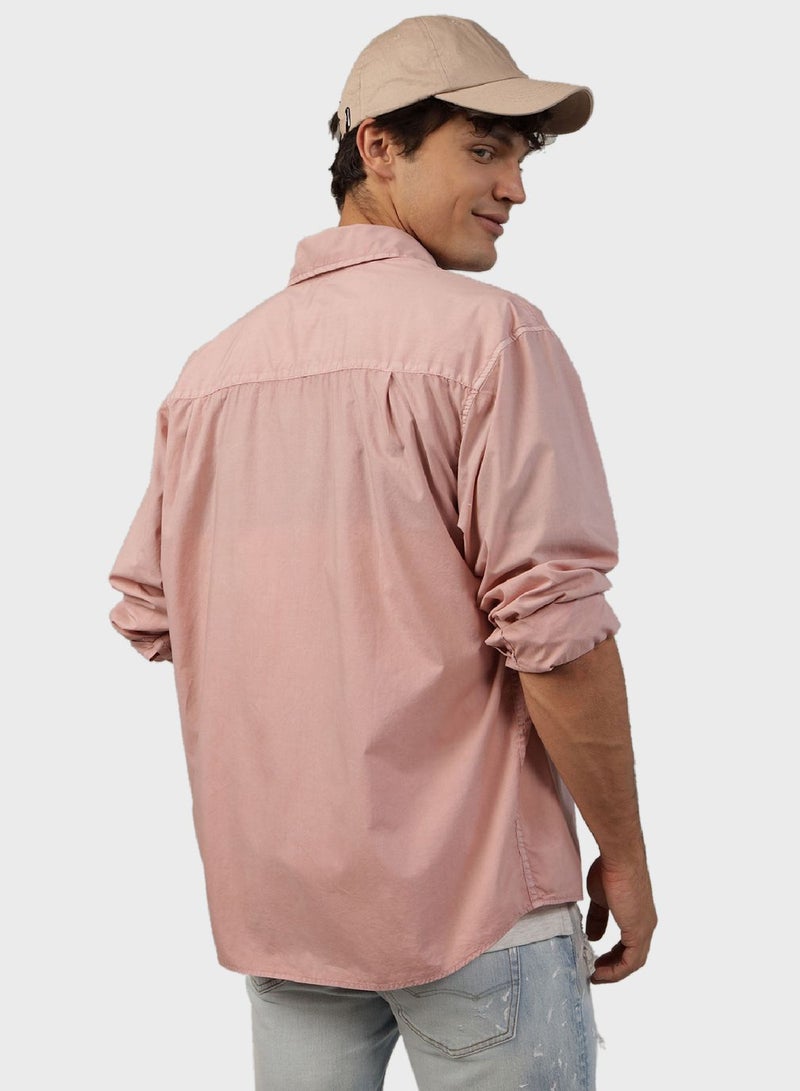 Front Pocket Regular Fit Shirt