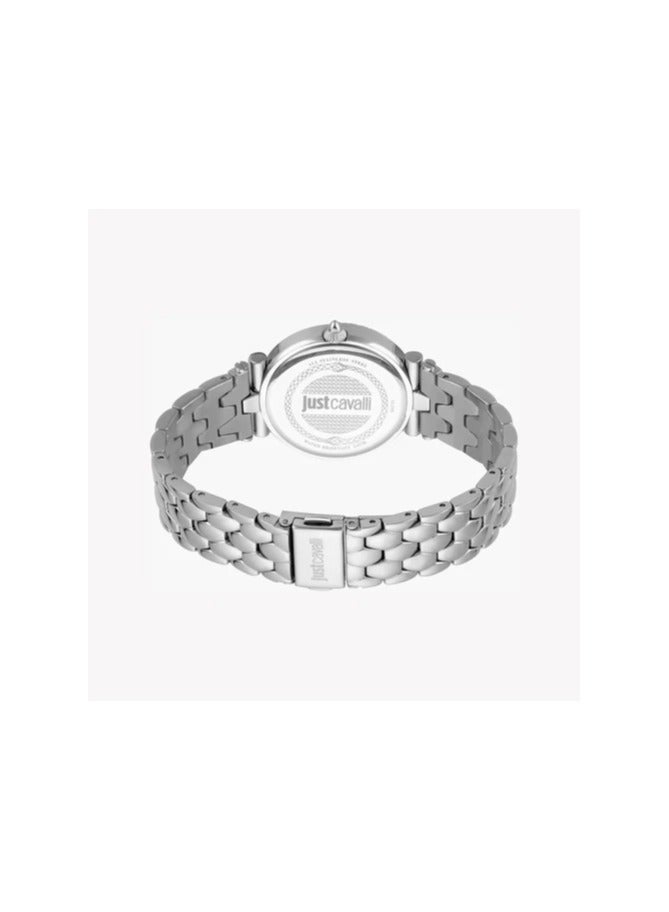 Just Cavalli Stainless Steel Analog Women's Watch With Silver JC1L105M0065