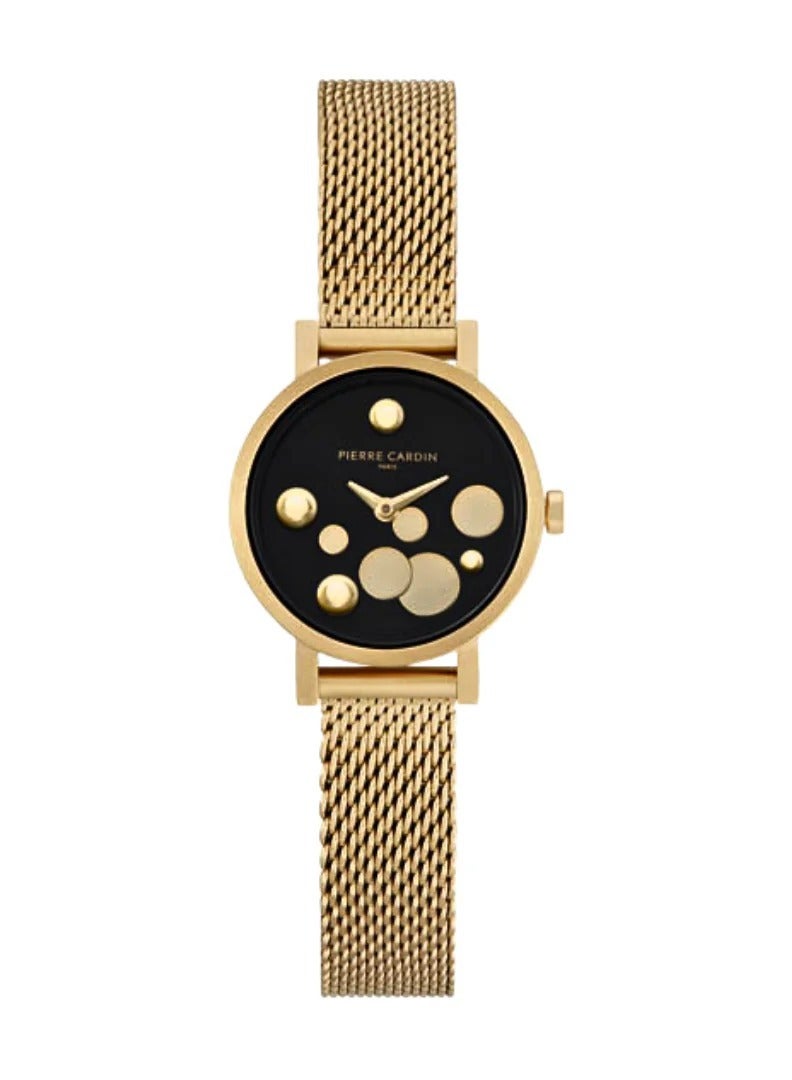 Pierre Cardin Stainless Steel Analog Women's Watch With Gold CCM.0502