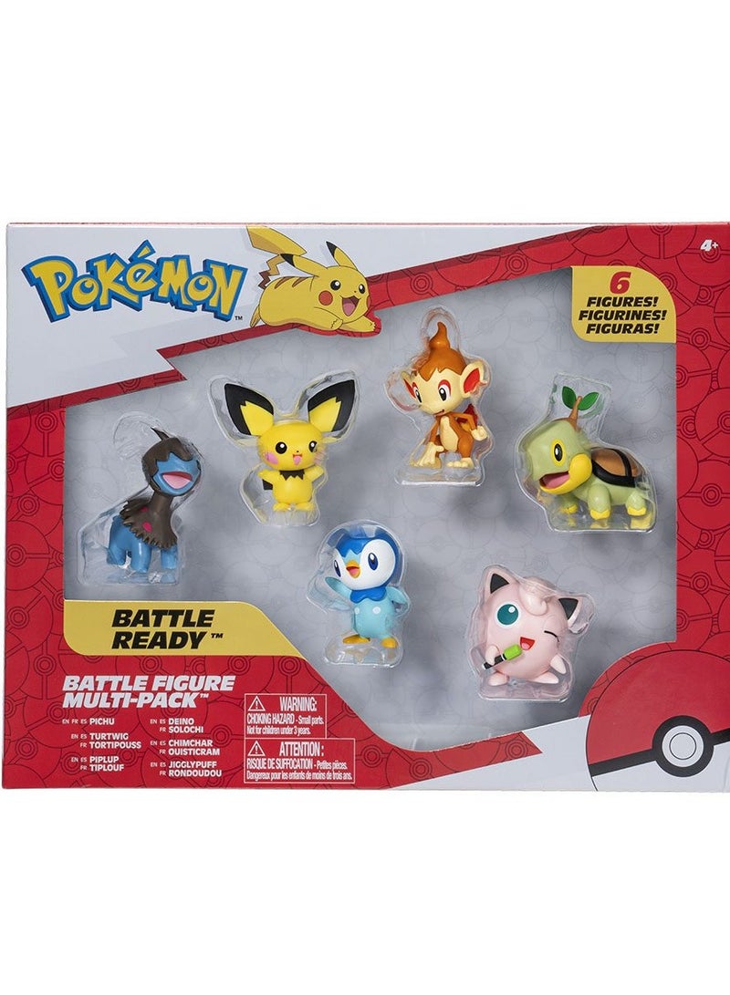 Battle Figure Multipack - Pack of 6