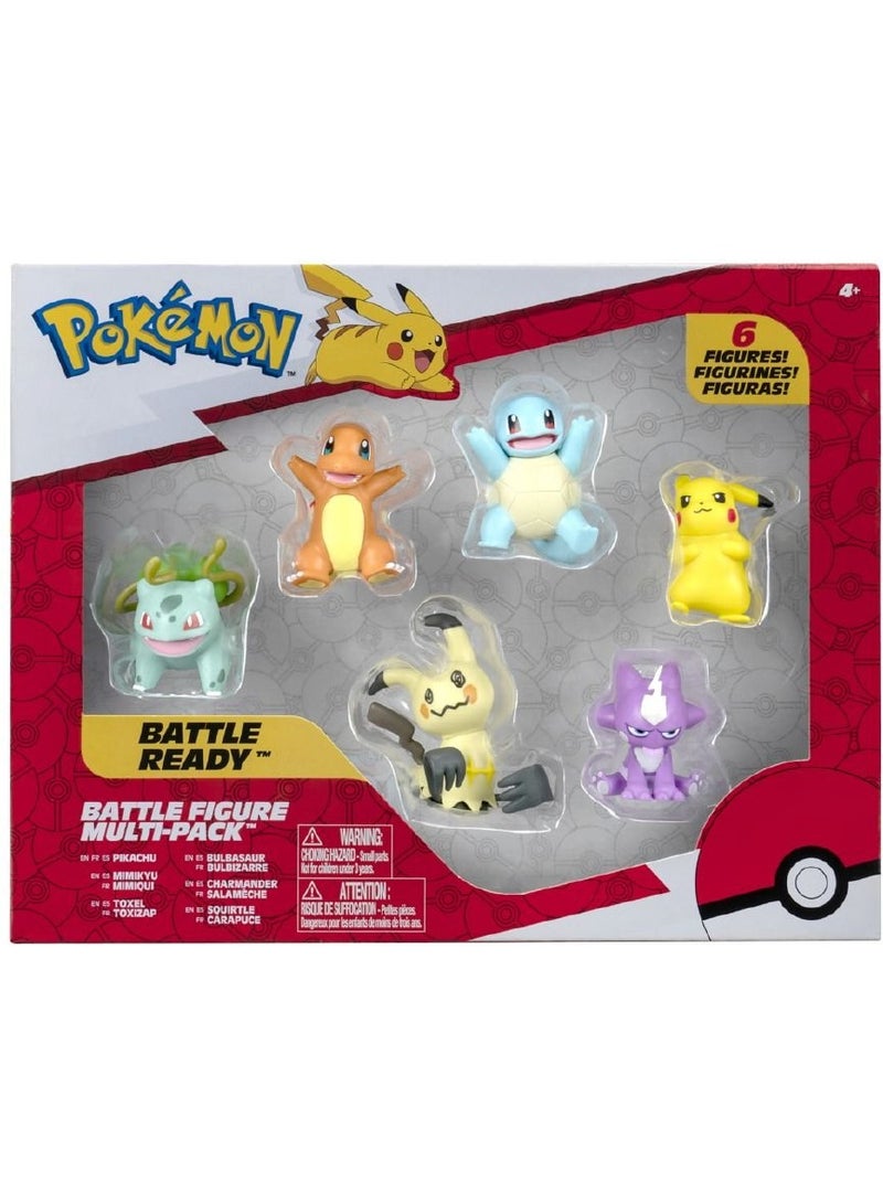 Battle Figure Multipack - Pack of 6