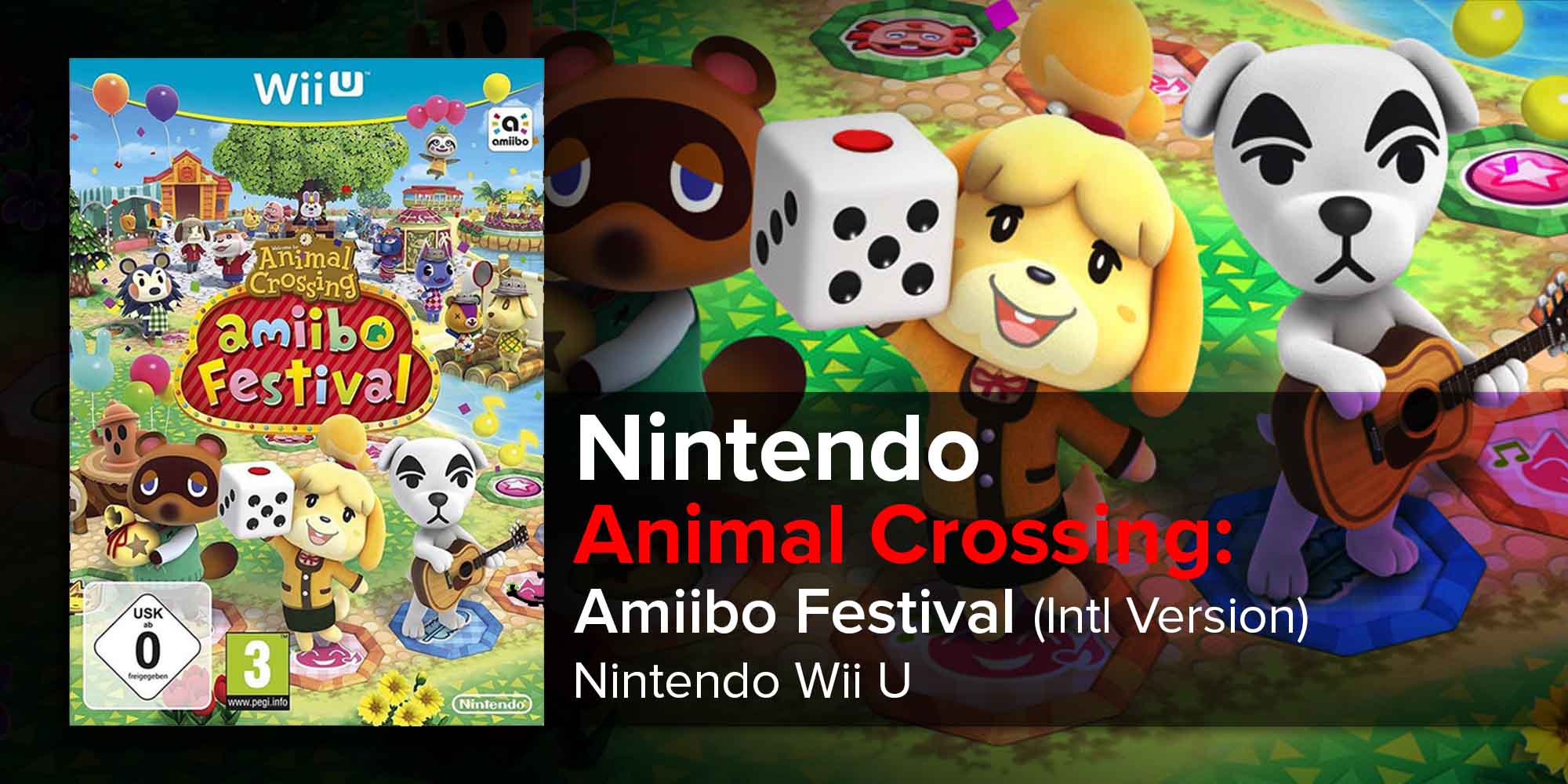 Animal Crossing Amiibo Festival (Intl Version) - Children's - Nintendo Wii U