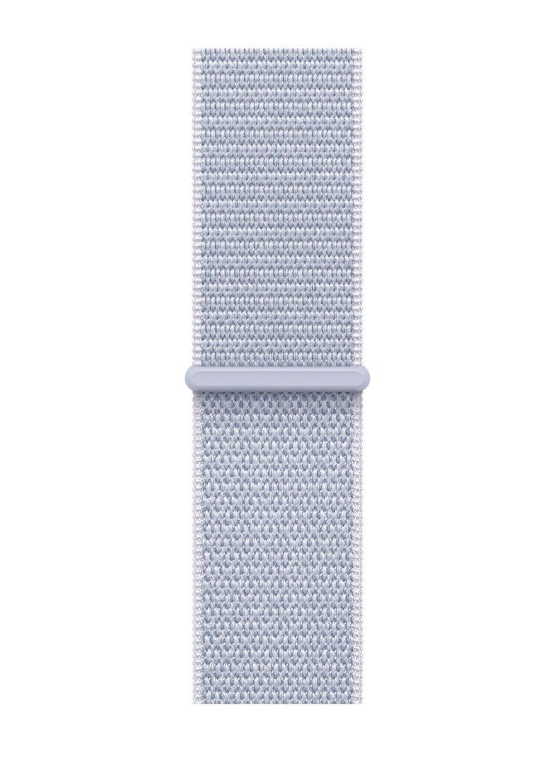 Watch Series 10 GPS 42mm Silver Aluminium Case With Blue Cloud Sport Loop