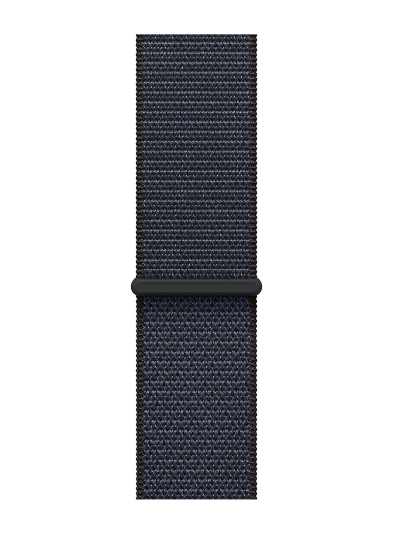 Watch Series 10 GPS 46mm Jet Black Aluminium Case With Ink Sport Loop