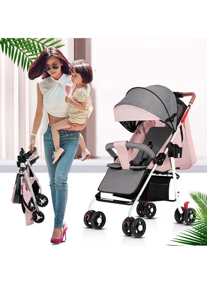 Lightweight Fold Strollers With Extra Storage And Sunshade Canopy, 6 - 36 Months