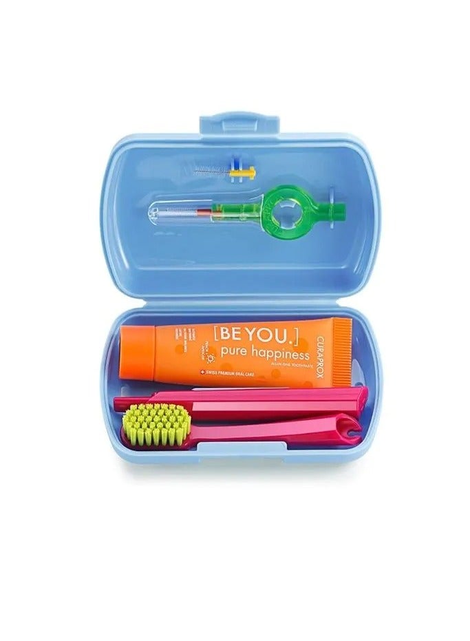 Curaprox Interdental Travel Set Blue