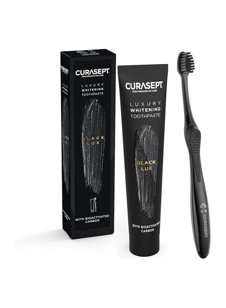 Curasept Luxury Whitening T/P Black