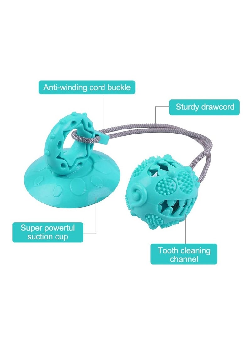 Durable Dog Tug Rope with Suction Cup, Engaging Squeaky Chew Toy for Active Pets, Fun Toy to Alleviate Boredom and Promote Healthy Teeth