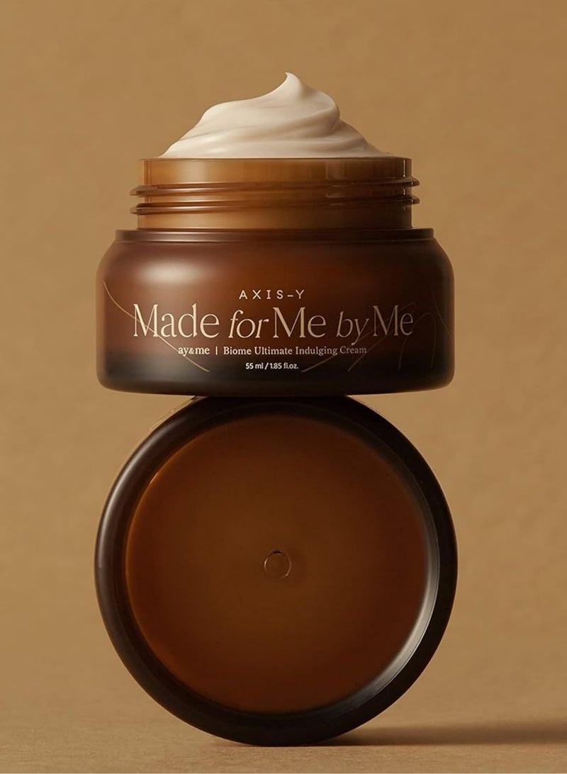 AxisY Made for Me by Me Biome Indulging Cream – 55 ml | Rich, Nourishing Cream with Biome Technology for Hydrated and Radiant Skin