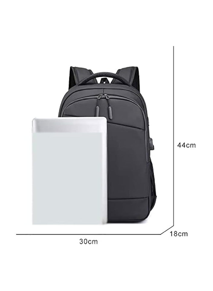 Medium Backpack Men's Backpack Waterproof Bag Laptop 15.6 Inch USB Charging Laptop Bag Large Capacity Backpack