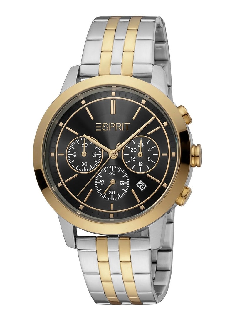 Esprit Stainless Steel Chronograph Men's Watch With 2T-S&G ES1G306M0085