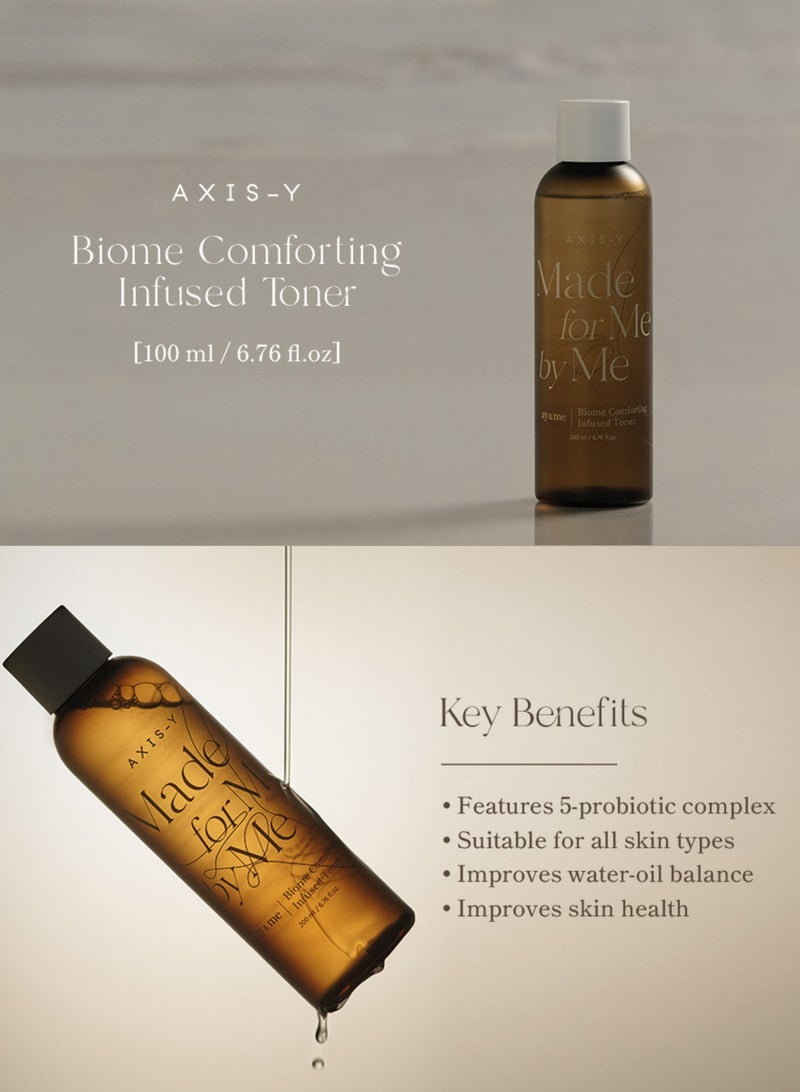 Axis-Y Made for Me by Me Indulging Cream – 55 ml, Cleansing Oil – 200 ml, Infused Toner – 200 ml, & Sunscreen – 50 ml Pack | Complete Skincare Routine for Hydration, Radiance, and Protection