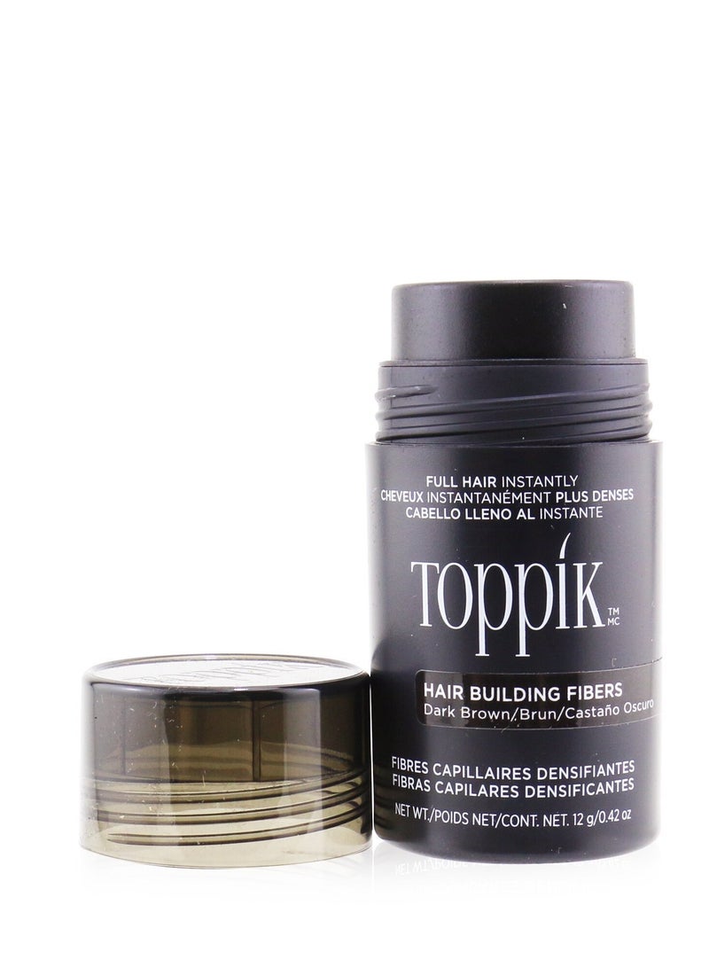 TOPPIK Hair Building Fibers, Dark Brown, 12g