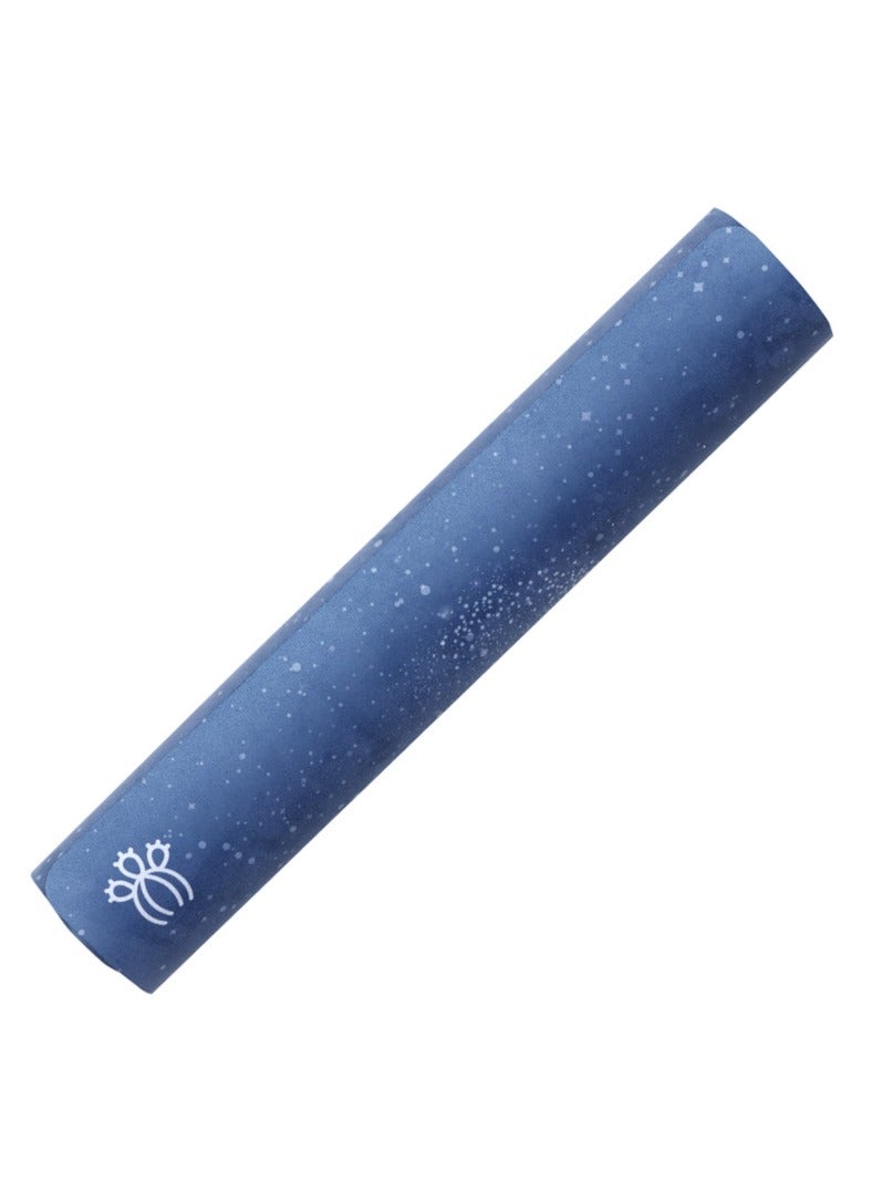 Prickly Pear STARGAZE Non-Slip Suede Top 4mm Thick Yoga Mat with Carry Strap for Exercise and Fitness