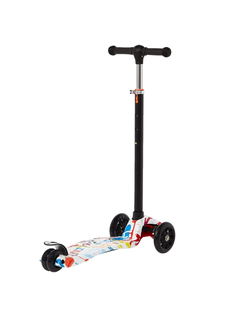 Adjustable Kick Scooter With LED Light Up Wheels