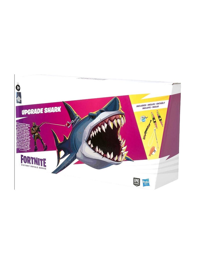 FORTNITE Hasbro Victory Royale Series Upgrade Shark Collectible Action Figure with Accessories - Ages 8 and Up, 6-inch