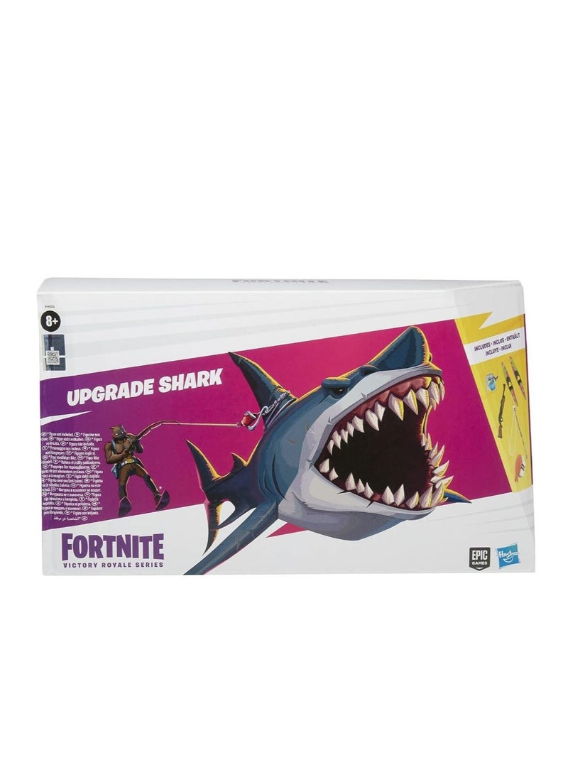 FORTNITE Hasbro Victory Royale Series Upgrade Shark Collectible Action Figure with Accessories - Ages 8 and Up, 6-inch