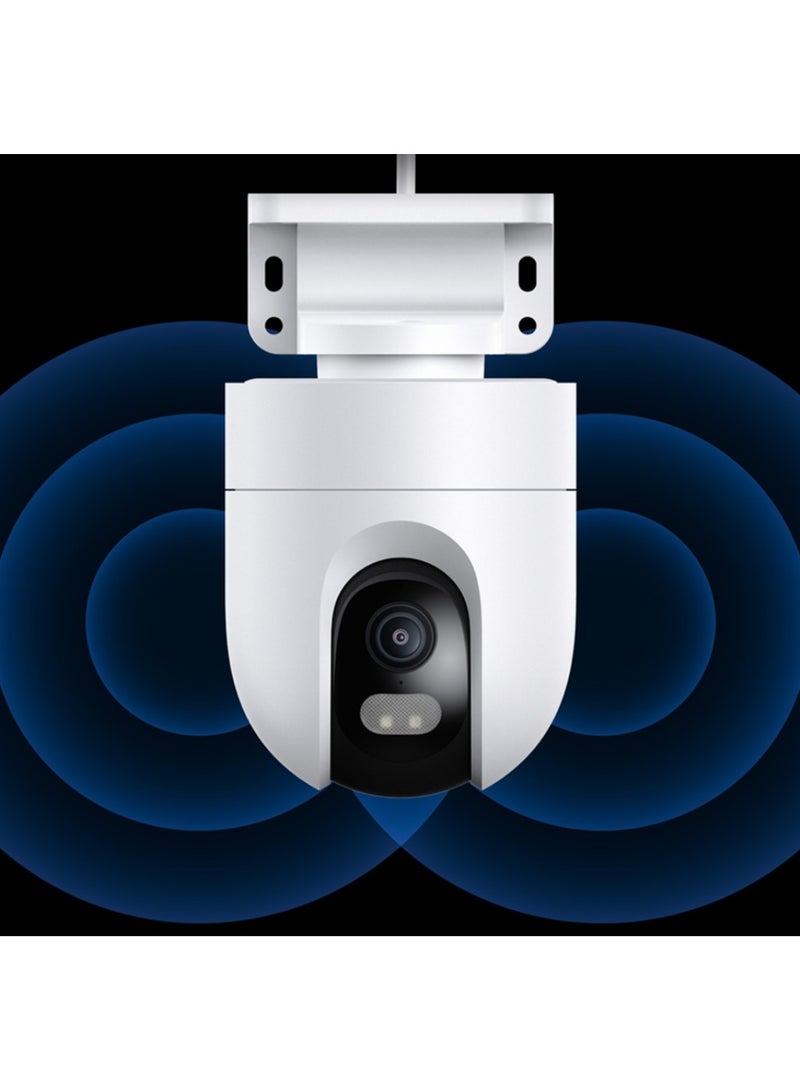 MI Smart Outdoor Camera CW400,4MP 360° Rotation AI Human Detection, 2.5K ultra-clear picture quality with IP66 Water Resistance