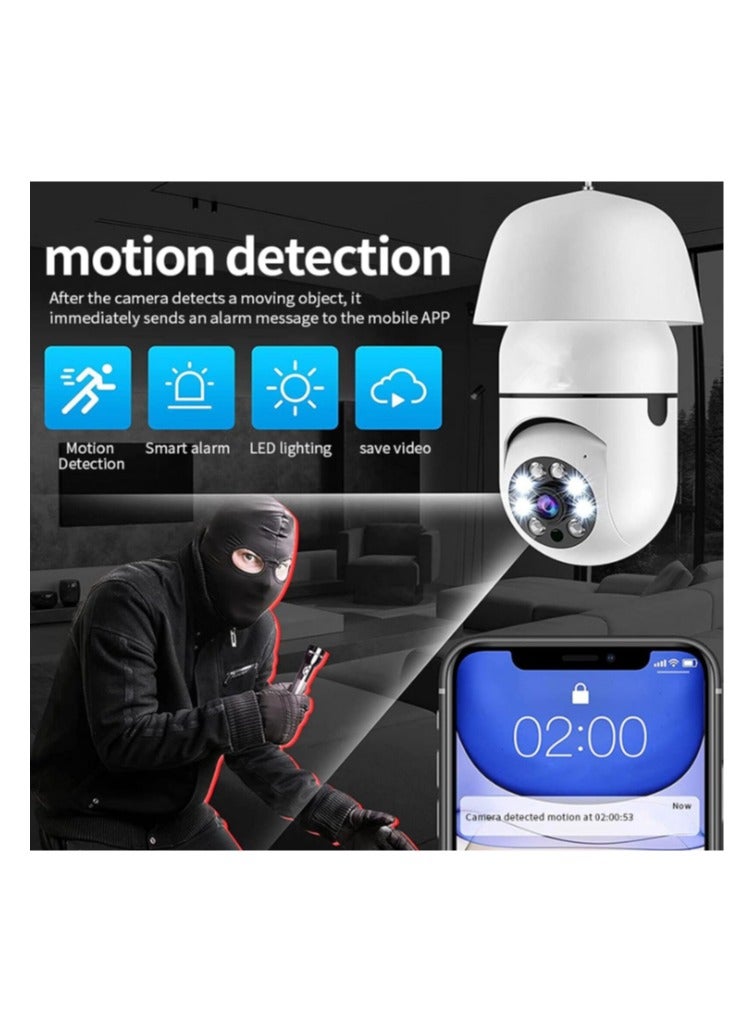 360° Wireless WIFI Outdoor CCTV Monitor Smart Home Security, Easy To View And Install, Your Ultimate Home Sentinel