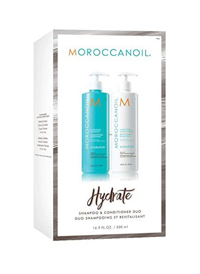 2-Piece Hydration Shampoo And Conditioner Set 500ml