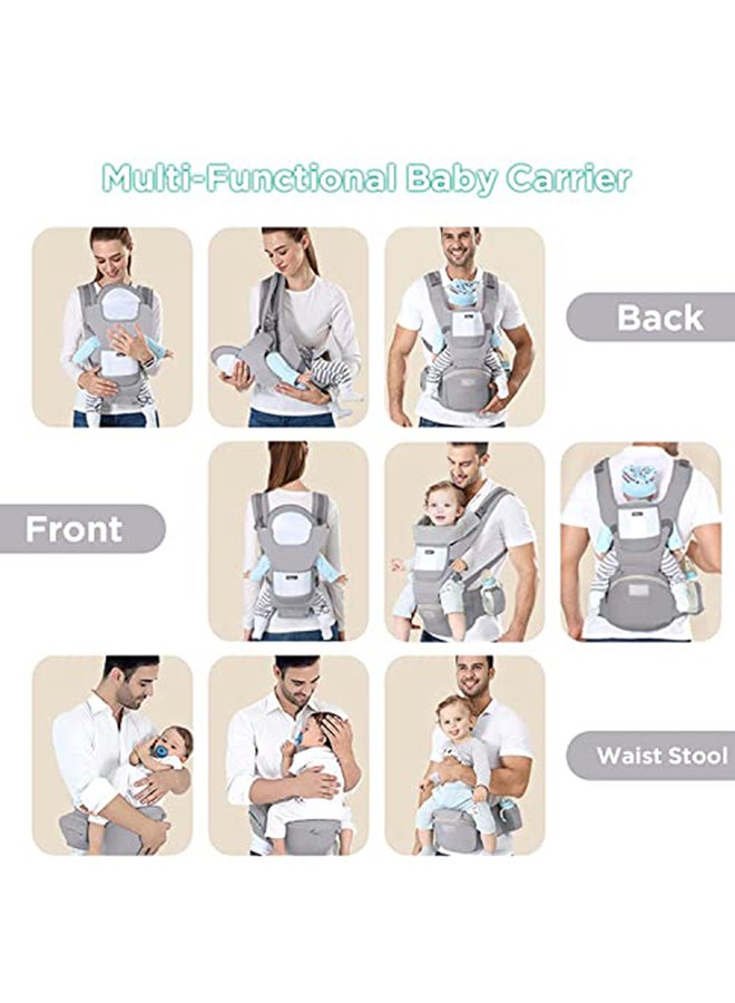 9 In 1 Baby Carrier With Hip Seat, 0 - 36 Months