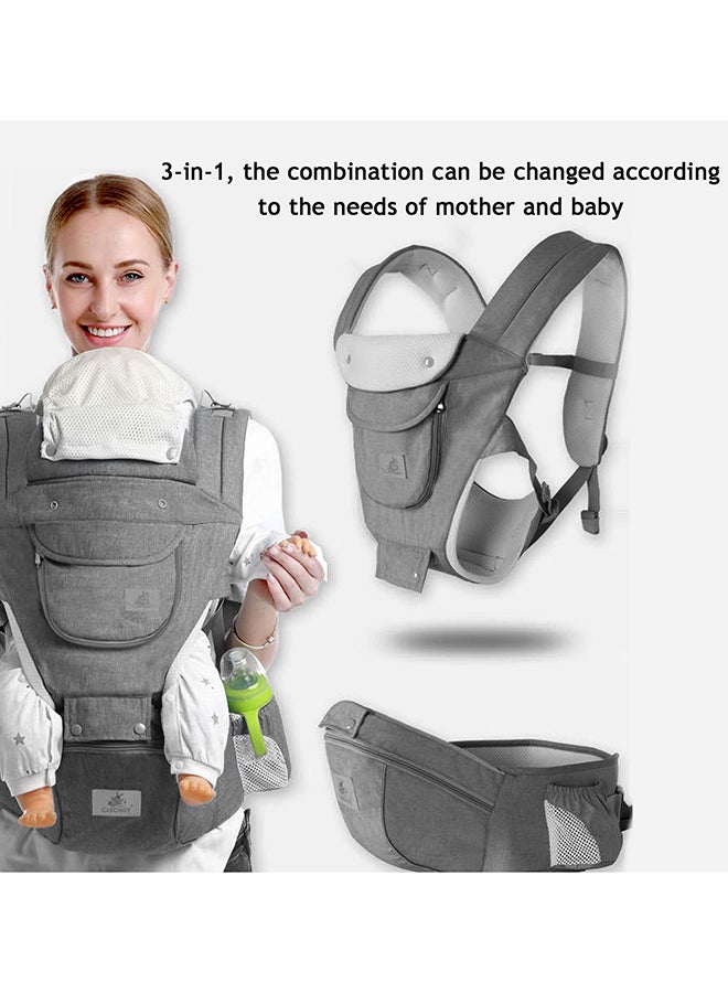 6 In 1 Multifunctional Baby Strap Waist Carrier, 0 - 36 Months