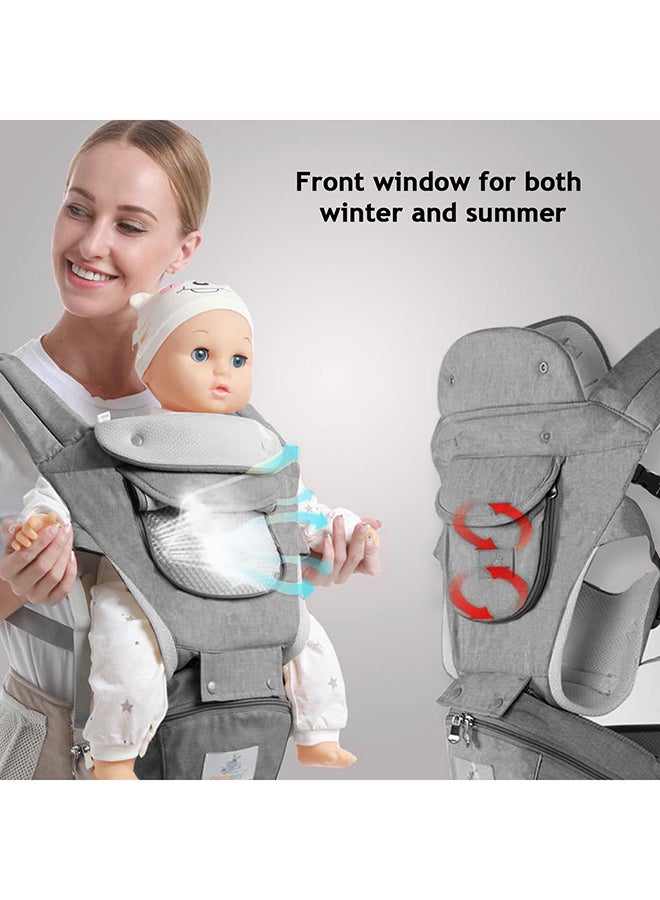 6 In 1 Multifunctional Baby Strap Waist Carrier, 0 - 36 Months