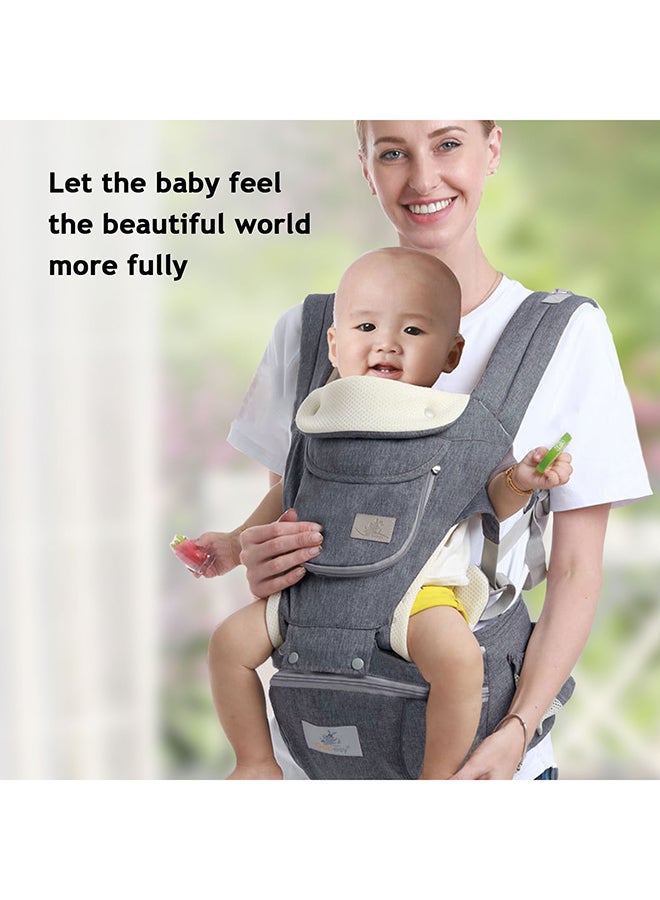 6 In 1 Multifunctional Baby Strap Waist Carrier, 0 - 36 Months