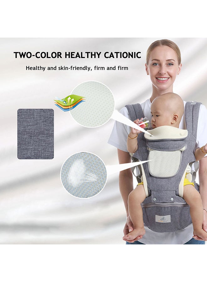 6 In 1 Multifunctional Baby Strap Waist Carrier, 0 - 36 Months