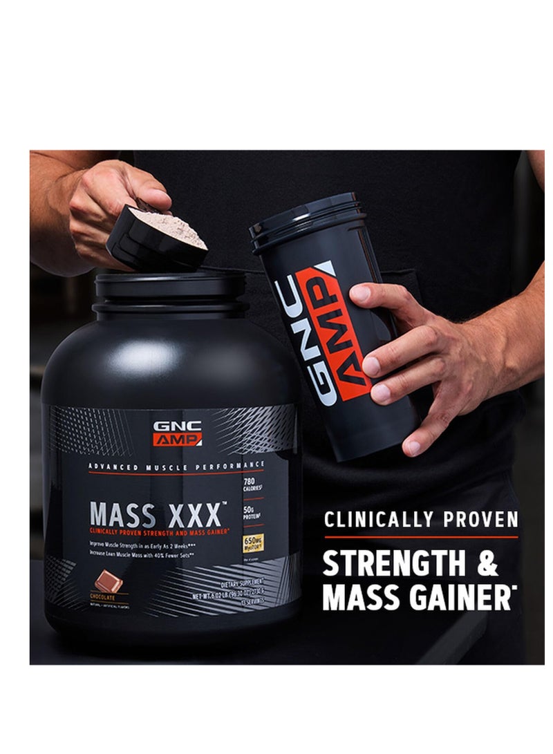 GNC AMP MASS XXX™ WITH MYOTOR® [(CHOCOLATE 99.2 OZ)