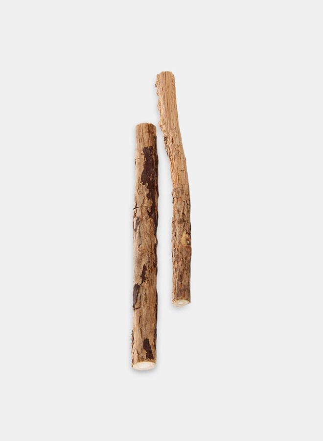 2-Piece Matatabi Catnip Molar Sticks Yellow 17x0.5x3.8cm