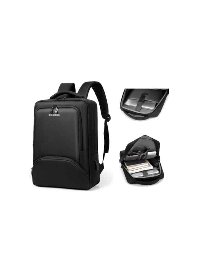 Laptop Travel Backpack Water Resistant Bag with USB Charging Port 15.6