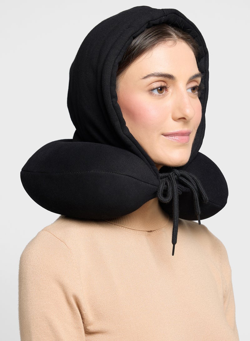 Commute Travel Hoodie Neck Pillow