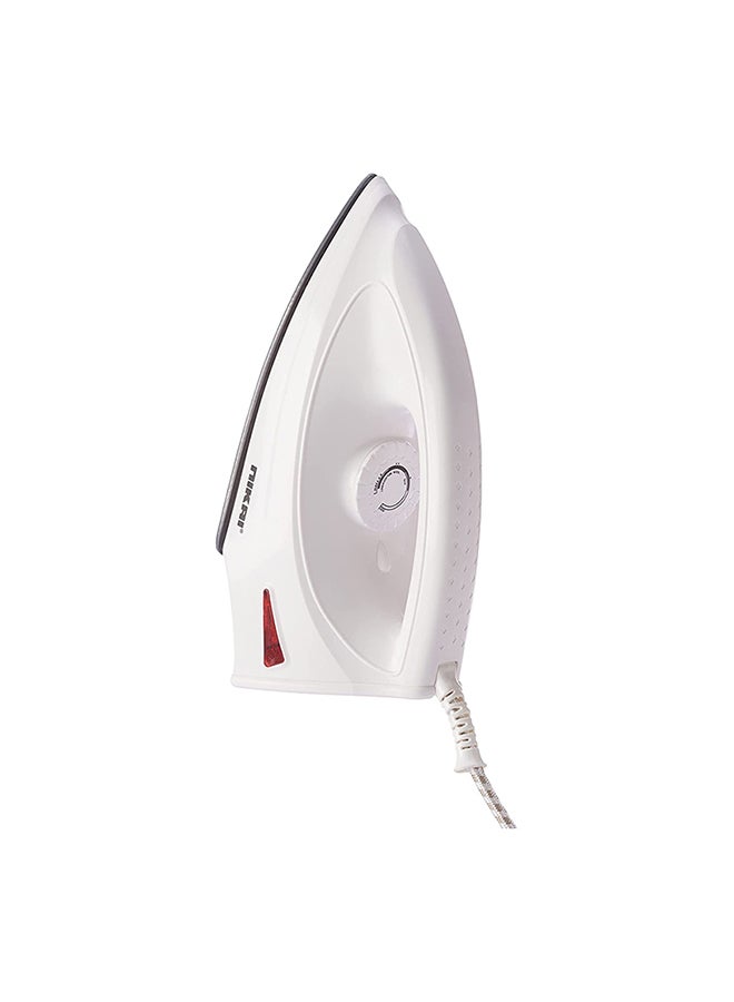 Dry Iron, Non-Stick Teflon Soleplate, Adjustable Temperature Control 1200 W NDI725N White