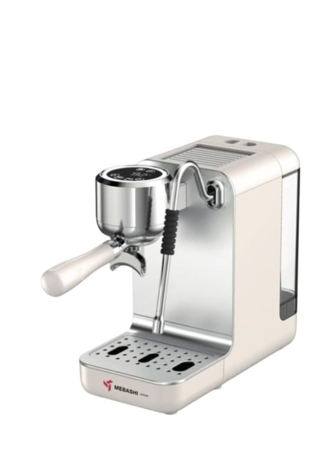 Espresso Coffee Machine with Top Screen - 1.4L, 19 Bar ULKA Pump