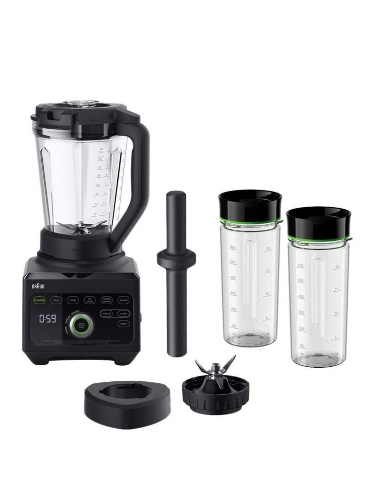 BLENDER SET 5 İN 1 || Stainless Steel 400W || Powerful Turbo Boost With Variable Speeds, Chopper, Mixer, Food Processor, Smoothie Maker and milk frother