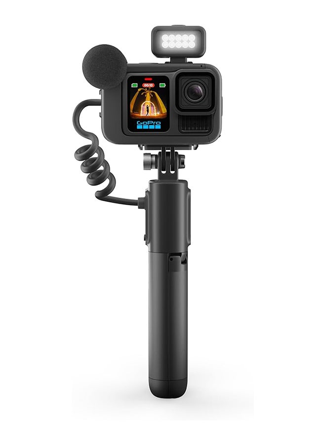 Hero13 Creator Edition - Includes Volta (Battery Grip, Tripod, Remote), Media Mod, Light Mod, Enduro Battery, Magnetic Latch Mount And Carrying Case