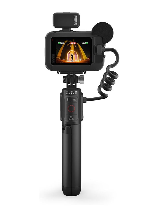 Hero13 Creator Edition - Includes Volta (Battery Grip, Tripod, Remote), Media Mod, Light Mod, Enduro Battery, Magnetic Latch Mount And Carrying Case